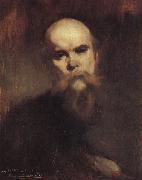 Eugene Carriere Portrait of Paul Verlaine
